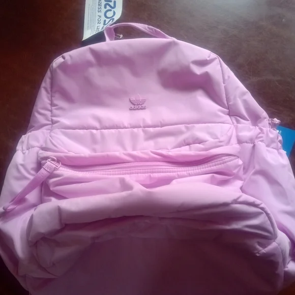 Adidas Pink Lightweight Backpack - Picture 2 of 4